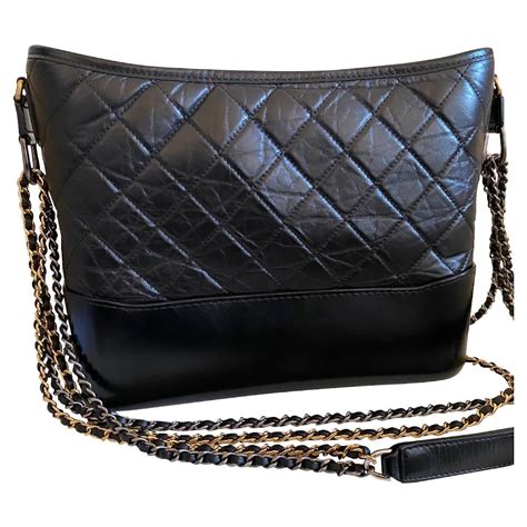 sac chanel gabrielle noir|chanel boutique.